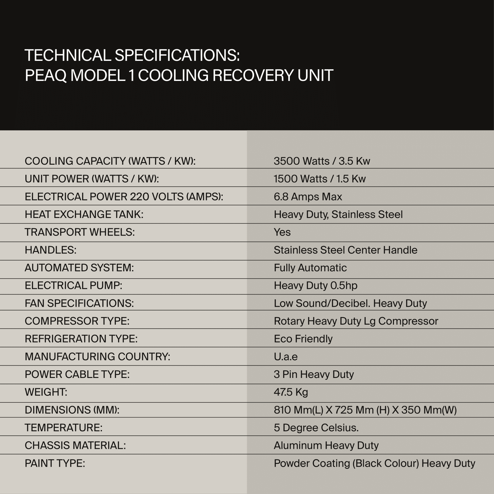 PEAQ Plunge Tub & P7 Chiller