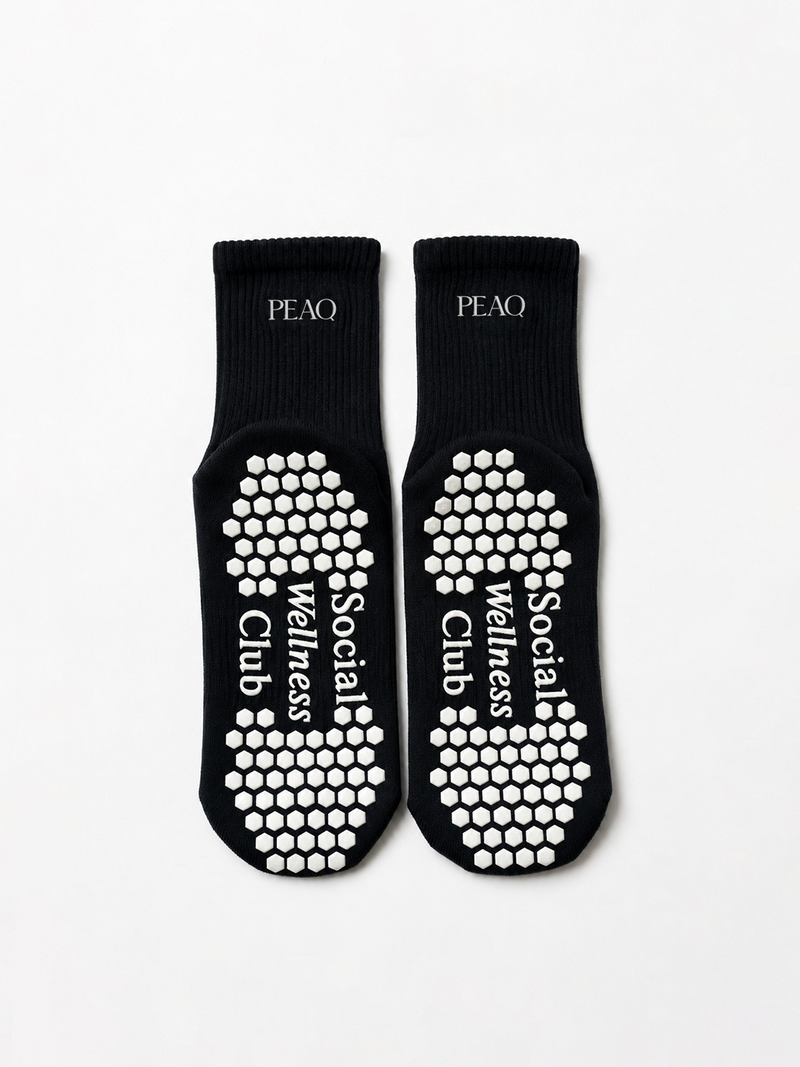 One Size Peaq Grip Socks