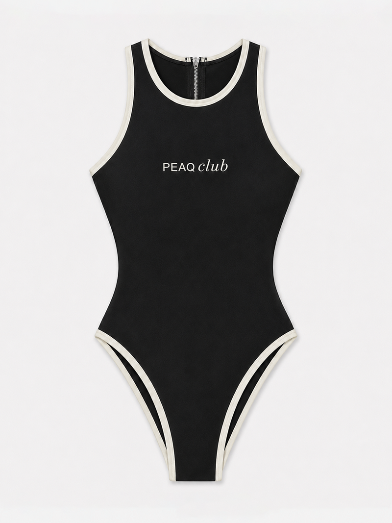 Classic Peaq Swimsuit Black/Creme